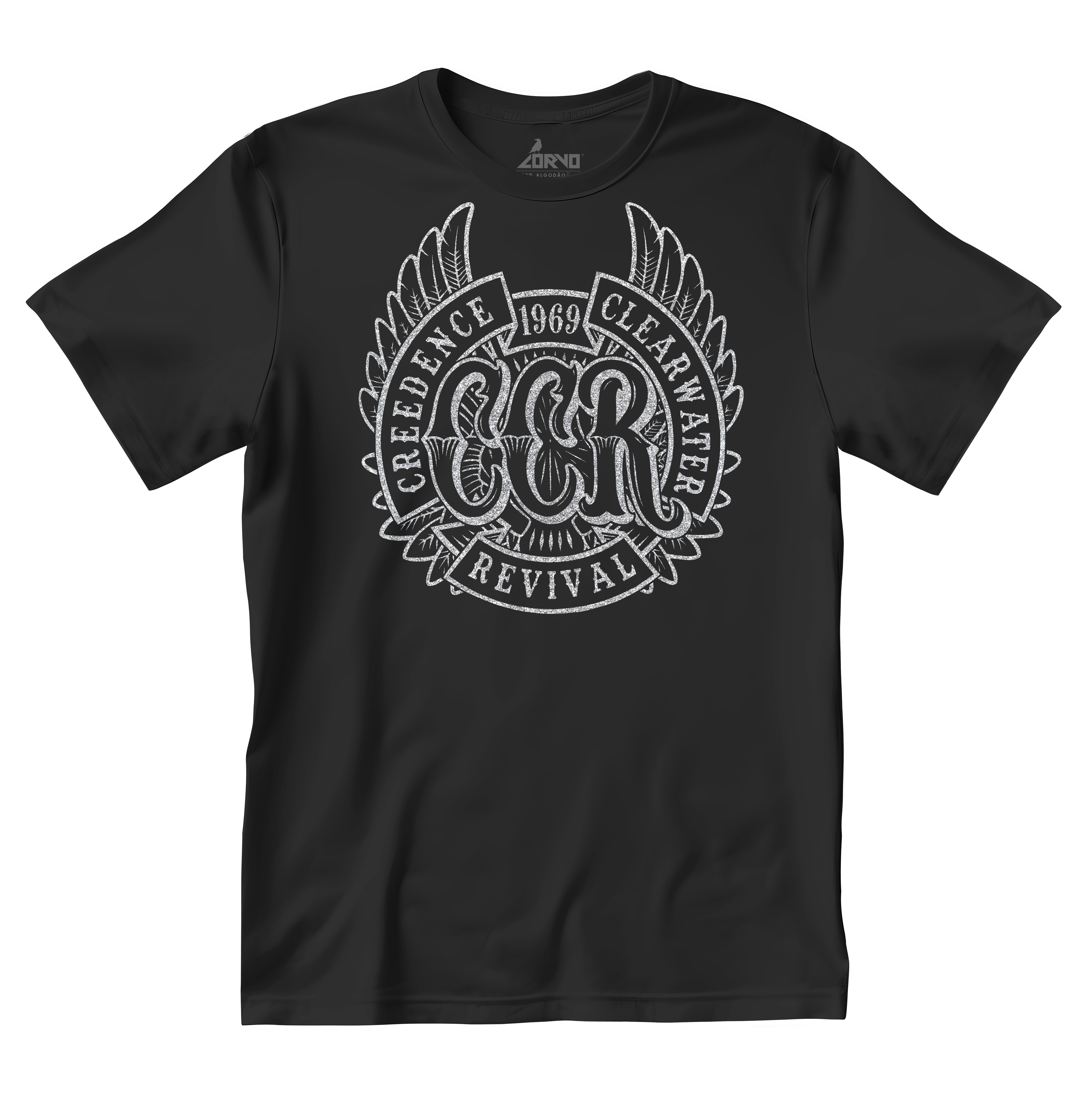 Camiseta Creedence Clearwater Revival - Silk Metalizado