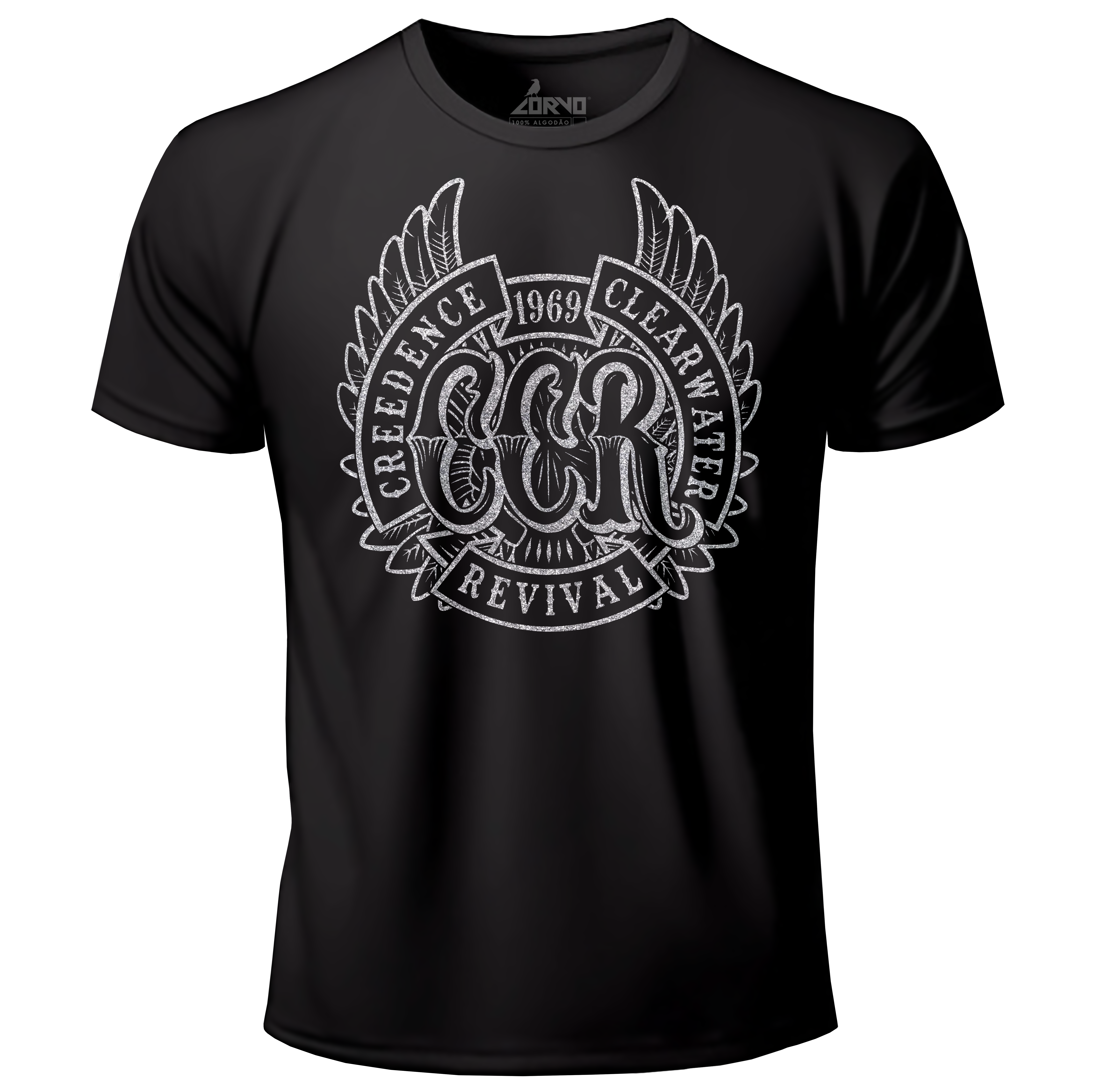 Camiseta Creedence Clearwater Revival - Silk Metalizado