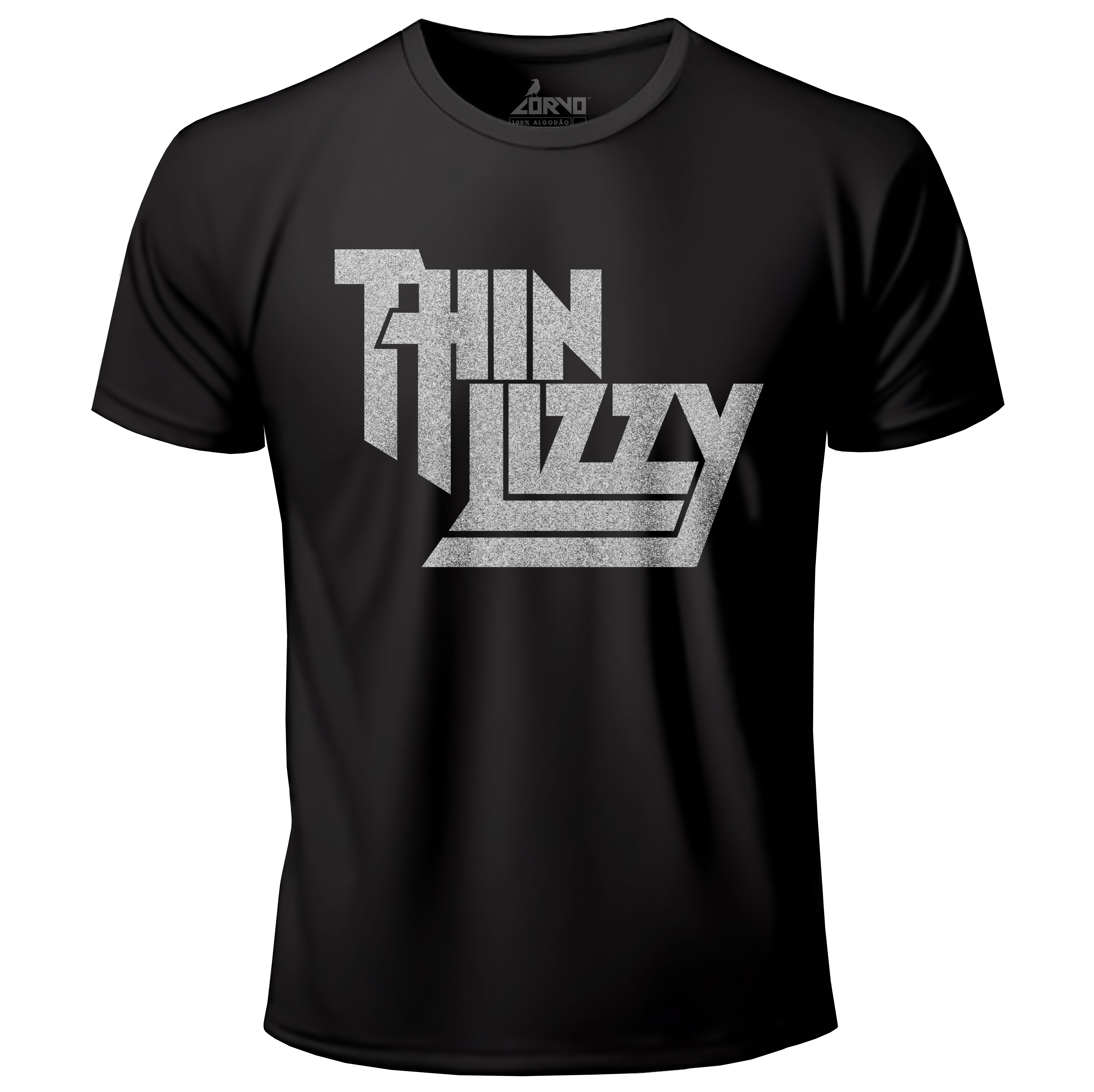 Camiseta Thin Lizzy - Silk Prateado