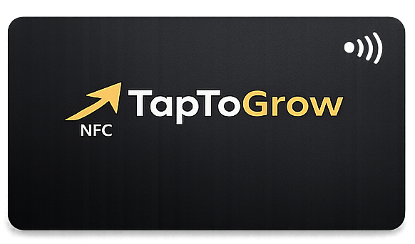 TapToGrow NFC Smart Business Card - Once Off
