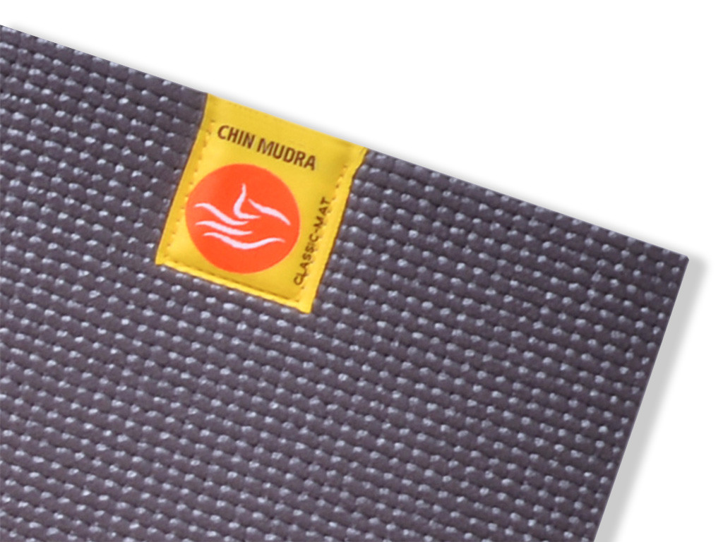 Tapis de yoga Non toxiques - 183cm x 61cm x 4.5mm Gris