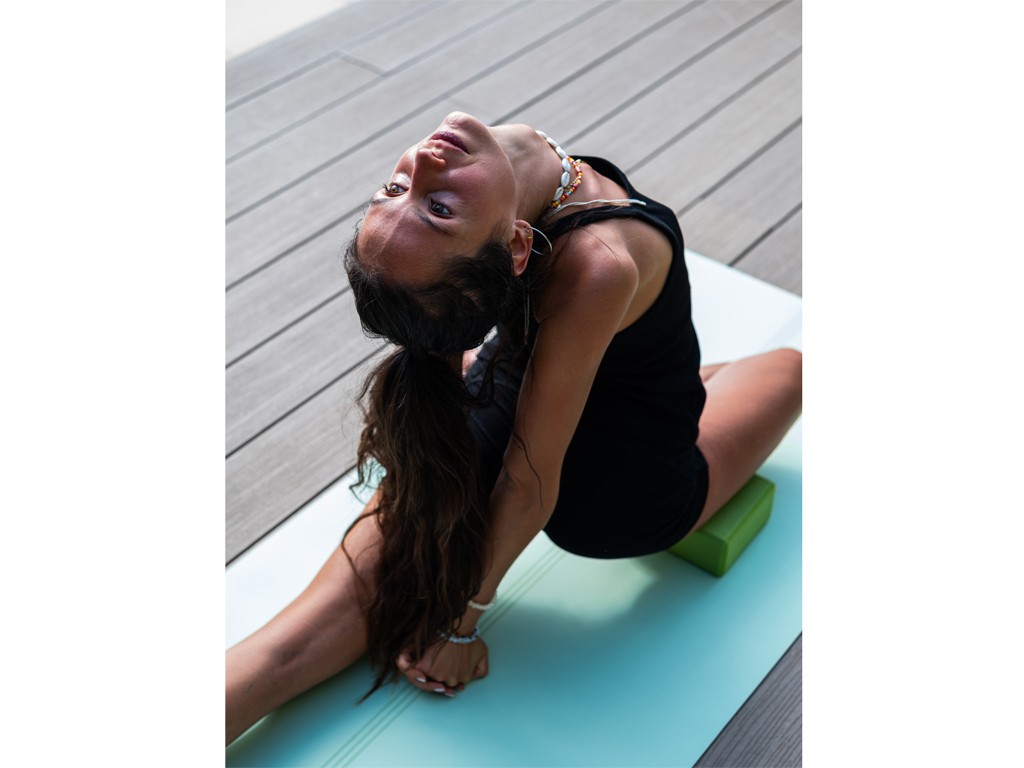 Tapis de Yoga Shiva Moon Vert Amande