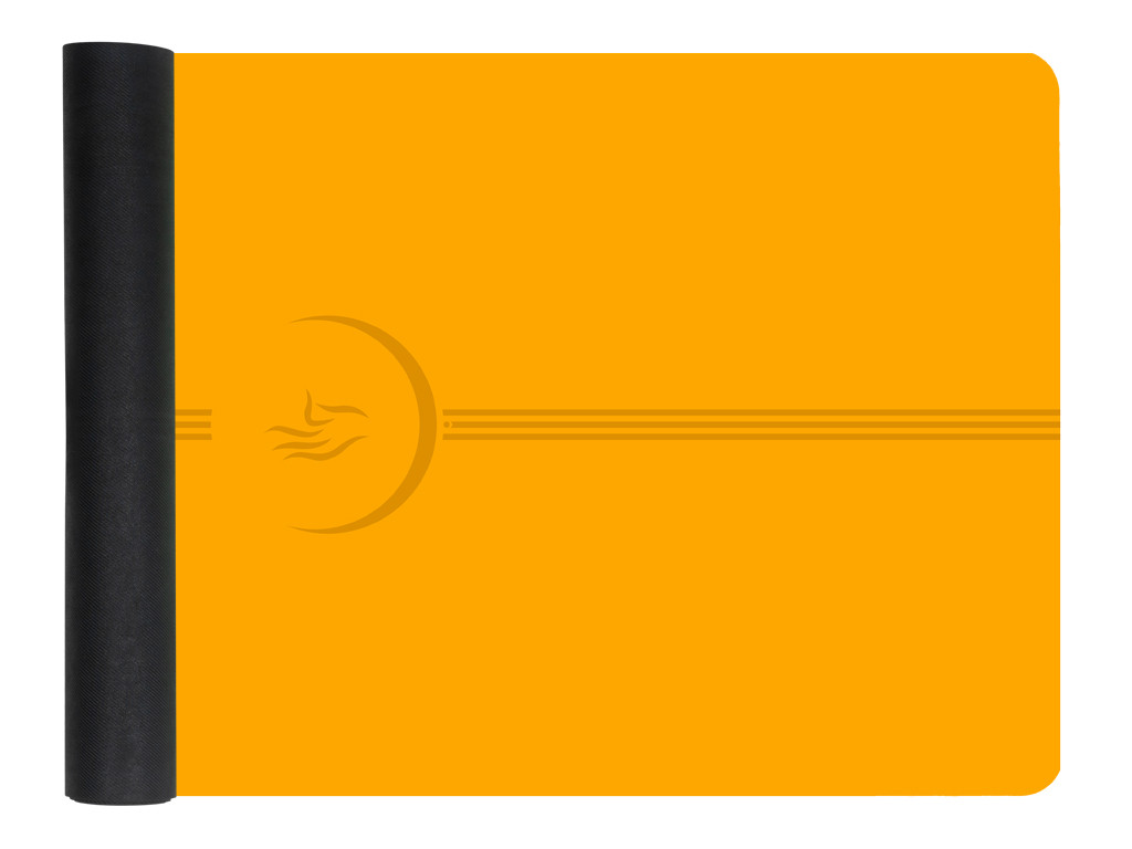 Tapis de Yoga Shiva Moon Jaune safran