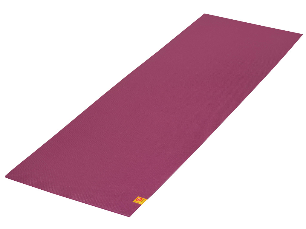 Tapis de Yoga Pilate et Ashtanga yoga - 183 cm x 61 cm x 8 mm Prune