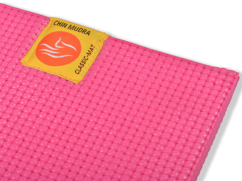 Tapis de yoga Non toxiques - 183cm x 61cm x 4.5mm Rose indien