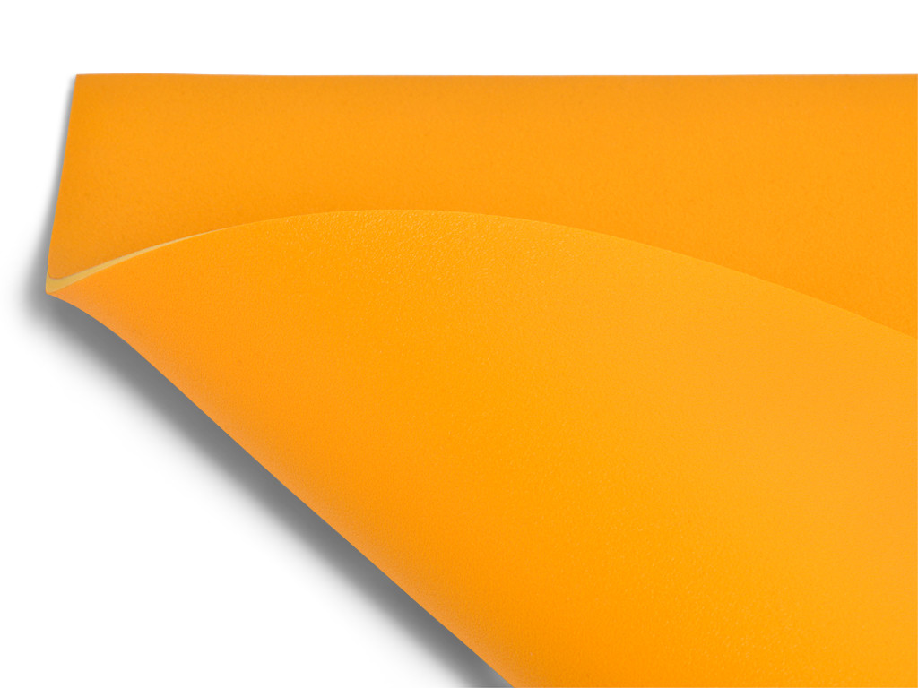 Tapis de yoga Excellence Mat 100% Latex - 6mm Jaune