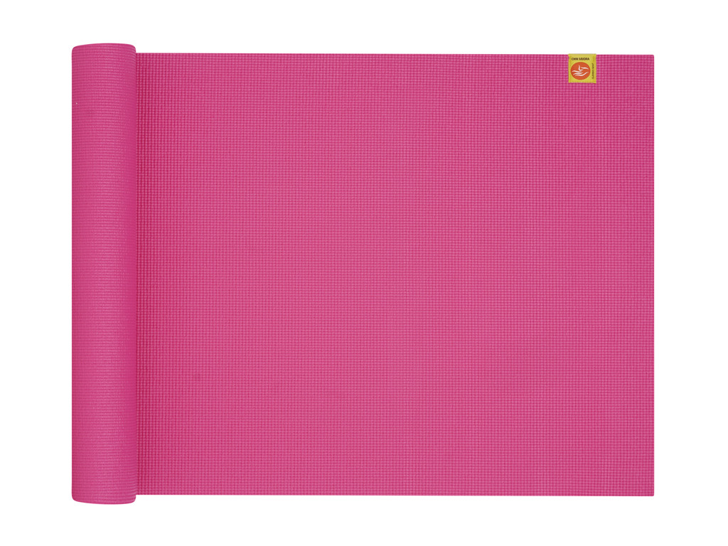 Tapis de yoga Non toxiques - 183cm x 61cm x 4.5mm Rose indien