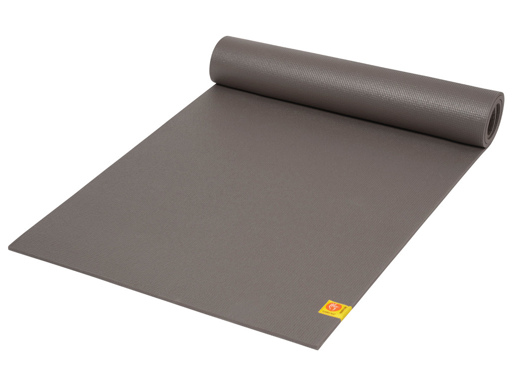 Tapis de Yoga Pilate et Ashtanga yoga - 183 cm x 61 cm x 8 mm Gris
