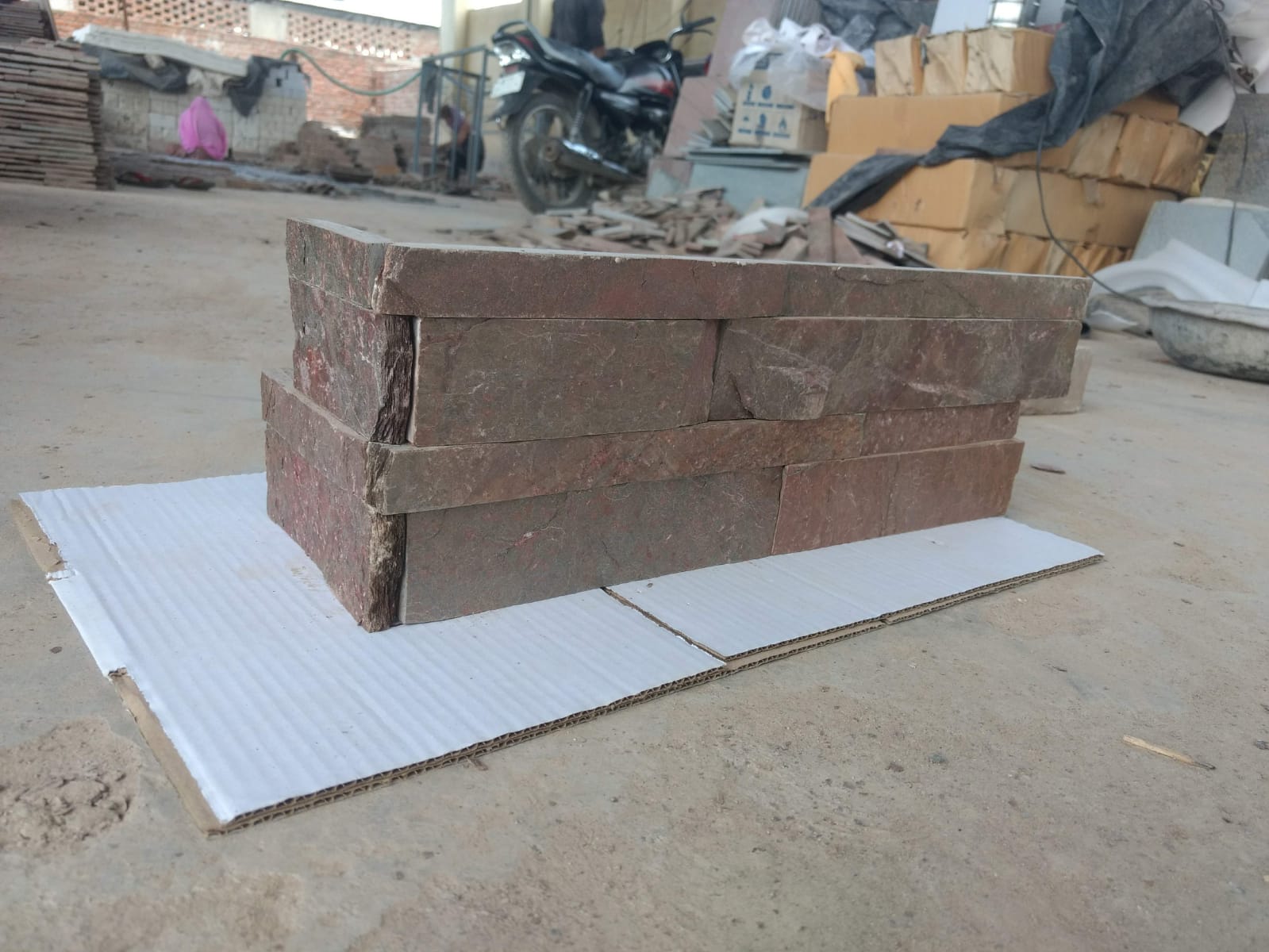 Copper wall panel Bricks