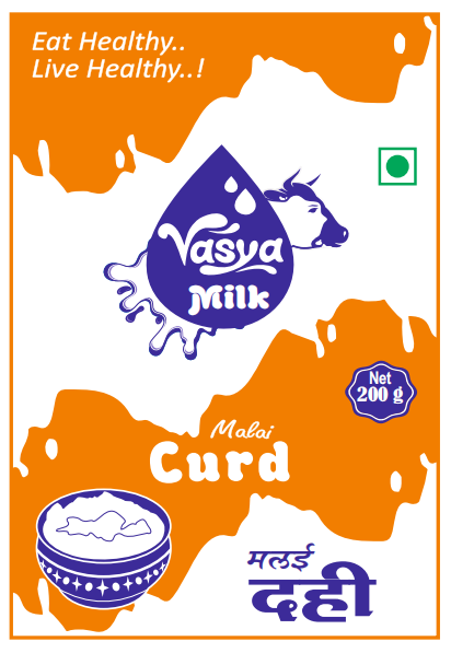 Vasya Milk Malai Curd