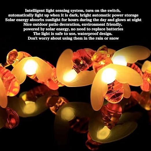 ARAKAI Solar Bee Garden Lights