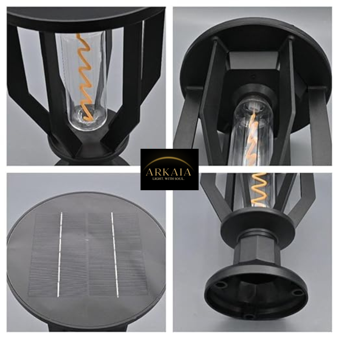 ARKAIA Solar Gate Pillar Light