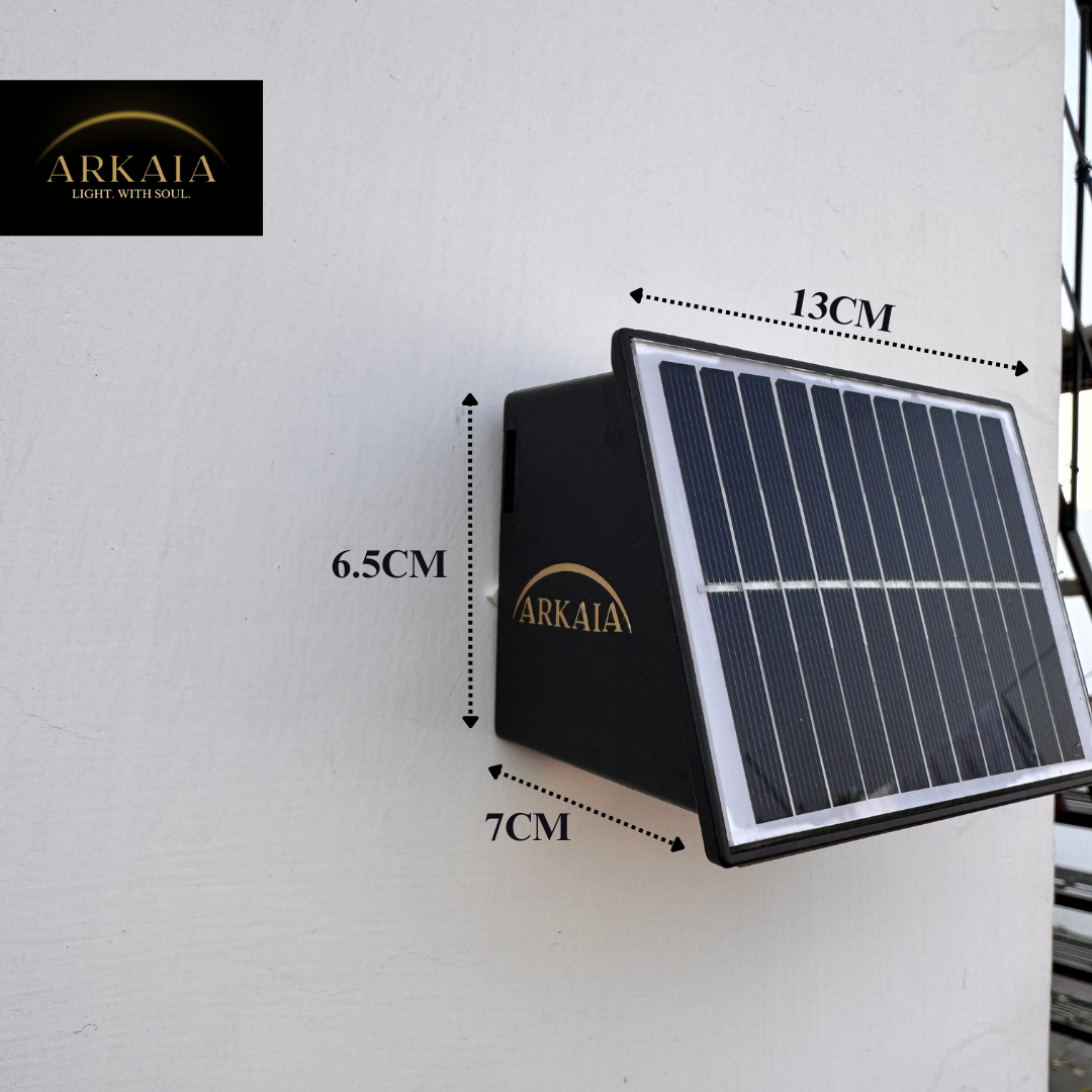 ARKAIA Solar Up Down 4 LED Wall Light