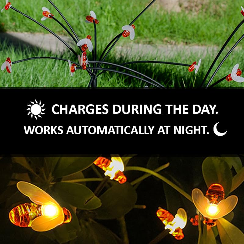 ARAKAI Solar Bee Garden Lights