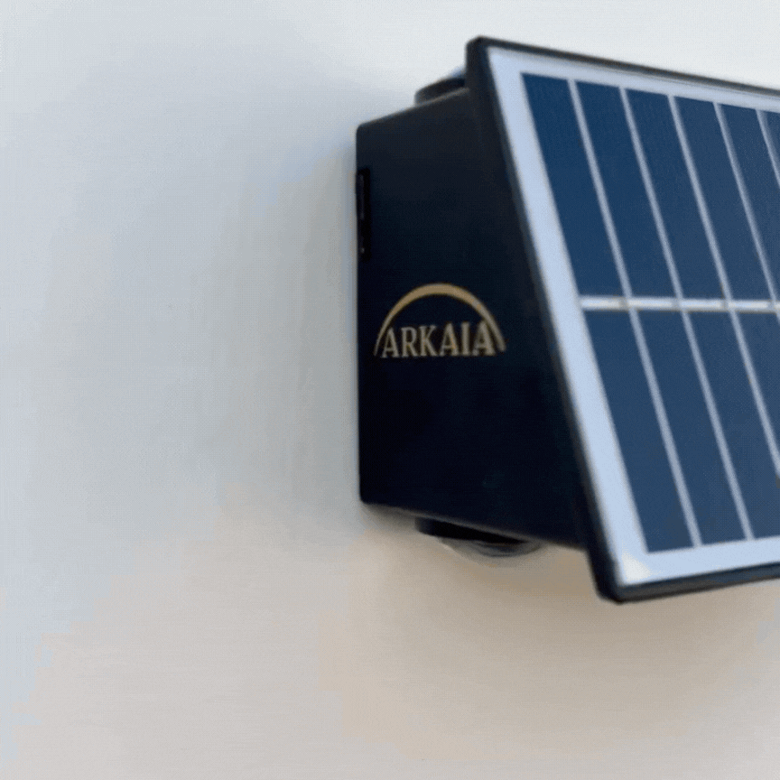 ARKAIA Solar Up Down 6 LED Wall Light