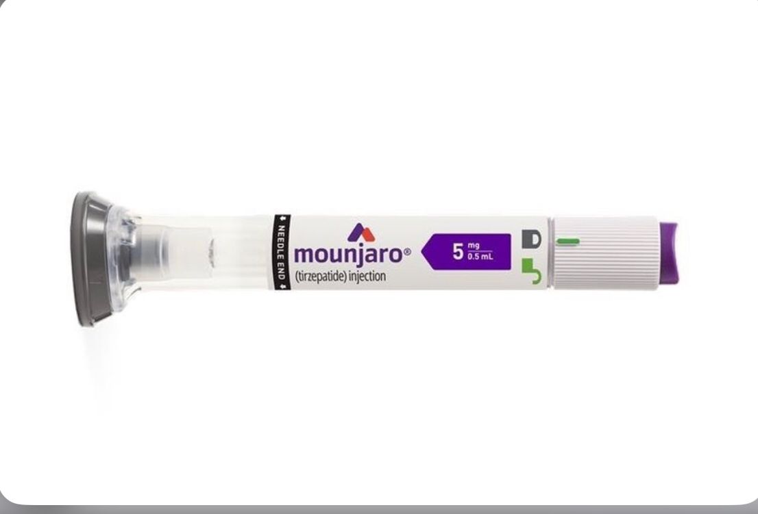 Mounjaro Tirzepatida 5mg Solução Injetável 0,5ml + 4 Canetas Aplicadoras