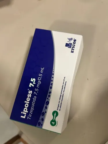 Lipoless Tirzepatida 4 Injeções 7,5mg