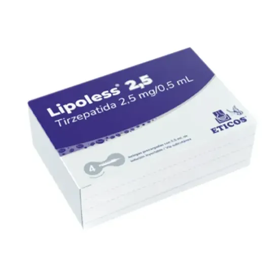Lipoless 2,5mg com 4 ampolas