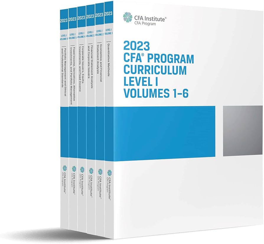 CFA Level I – Core Curriculum (Volumes 1–6)