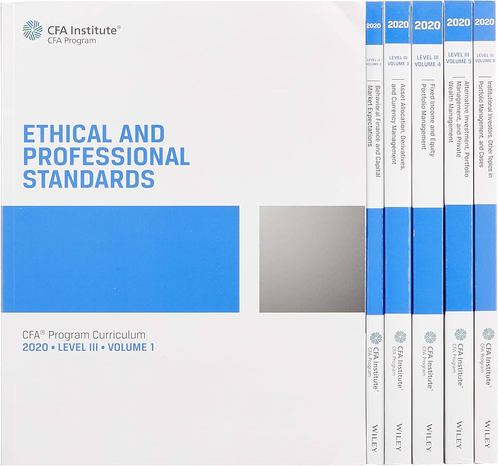 CFA Level III – Core Curriculum (Volumes 1–6)