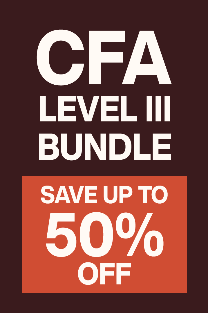 CFA LEVEL III COMPLETE BUNDLE