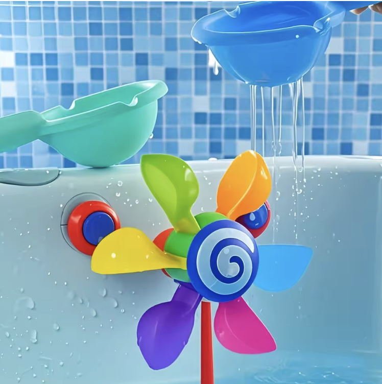 Colorful Bath Windmill Toy