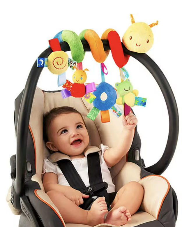 Colorful stroller hanging toy