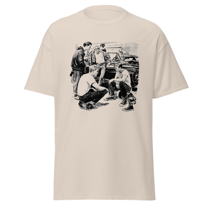 Hotrod kids in 1950's