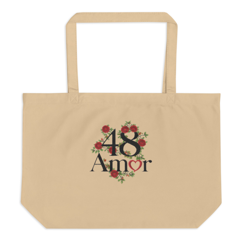 48 Amor Floral Tote Bag