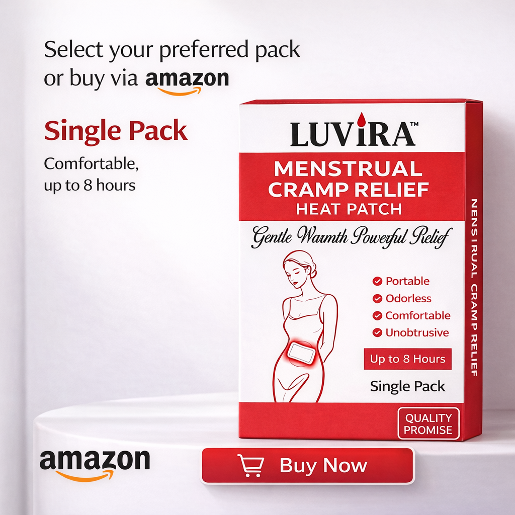 Luvira - Menstrual Cramp Relief Heat Patch Single Pack