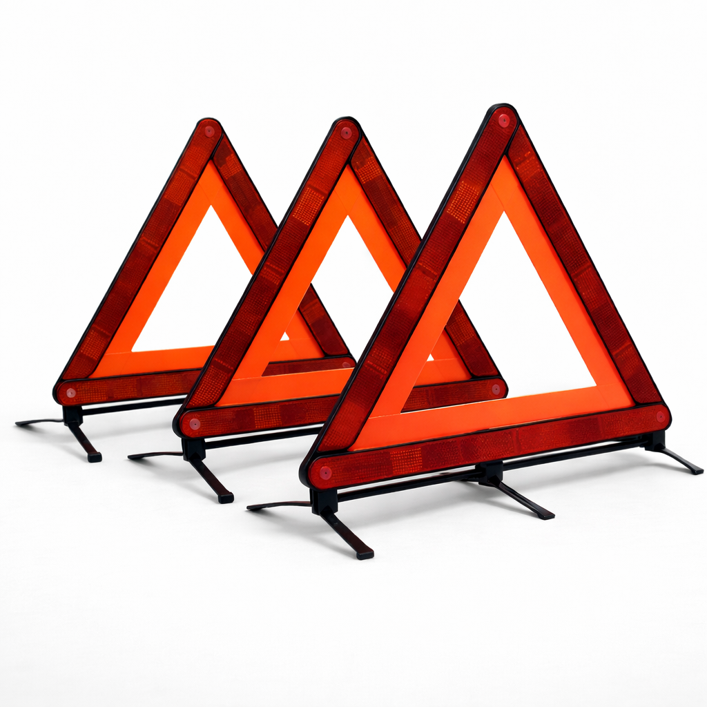 Reflective Warning Triangle Set