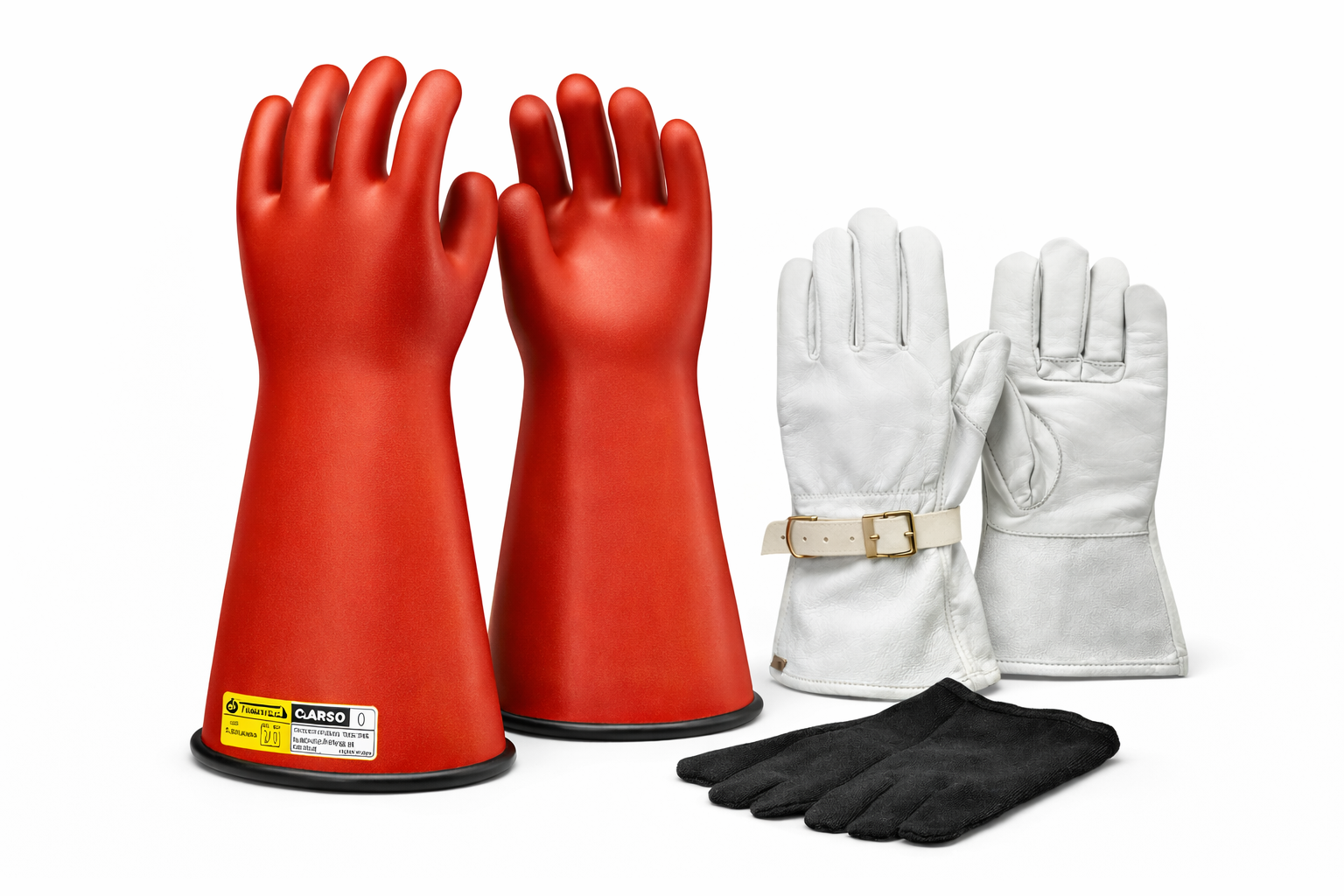 Class 0 Electrical Insulating Glove Set