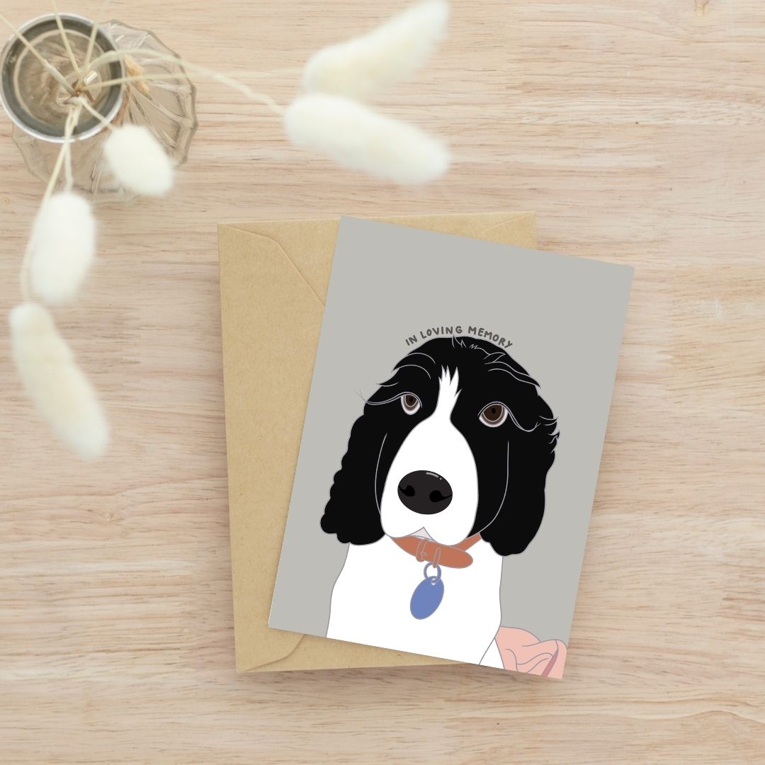 Pet Memorial Card