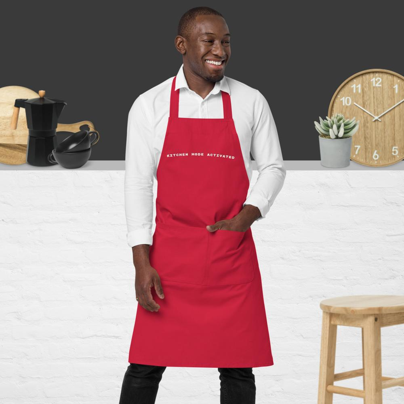 Black Cooking Apron