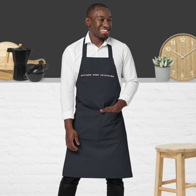 Black Cooking Apron