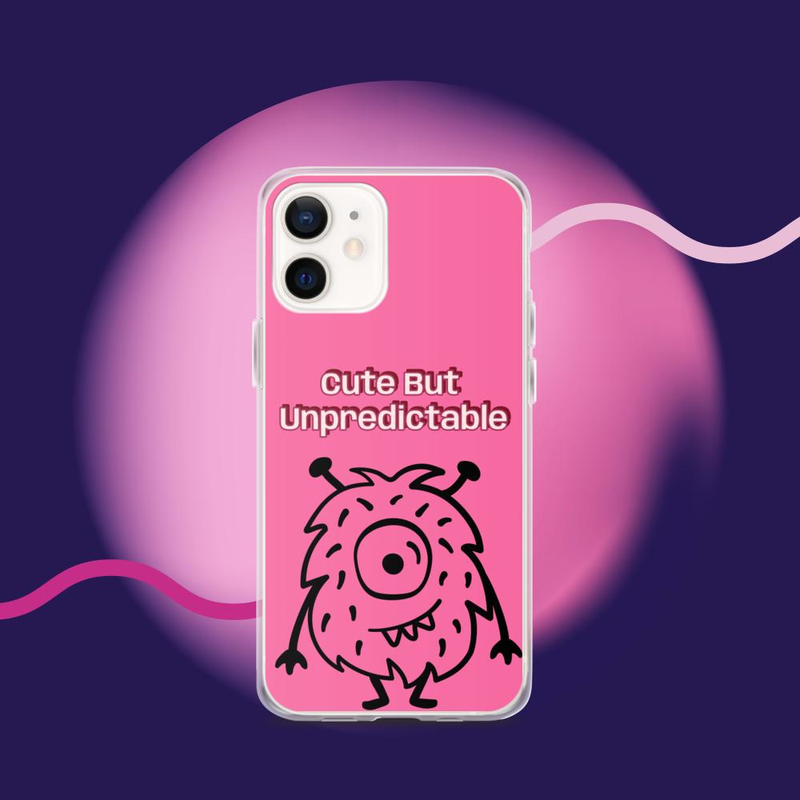 Clear Case for iPhone® Cute but unpredictable