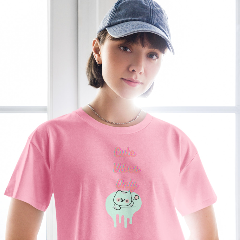 Cute Vibes Only Crop Top