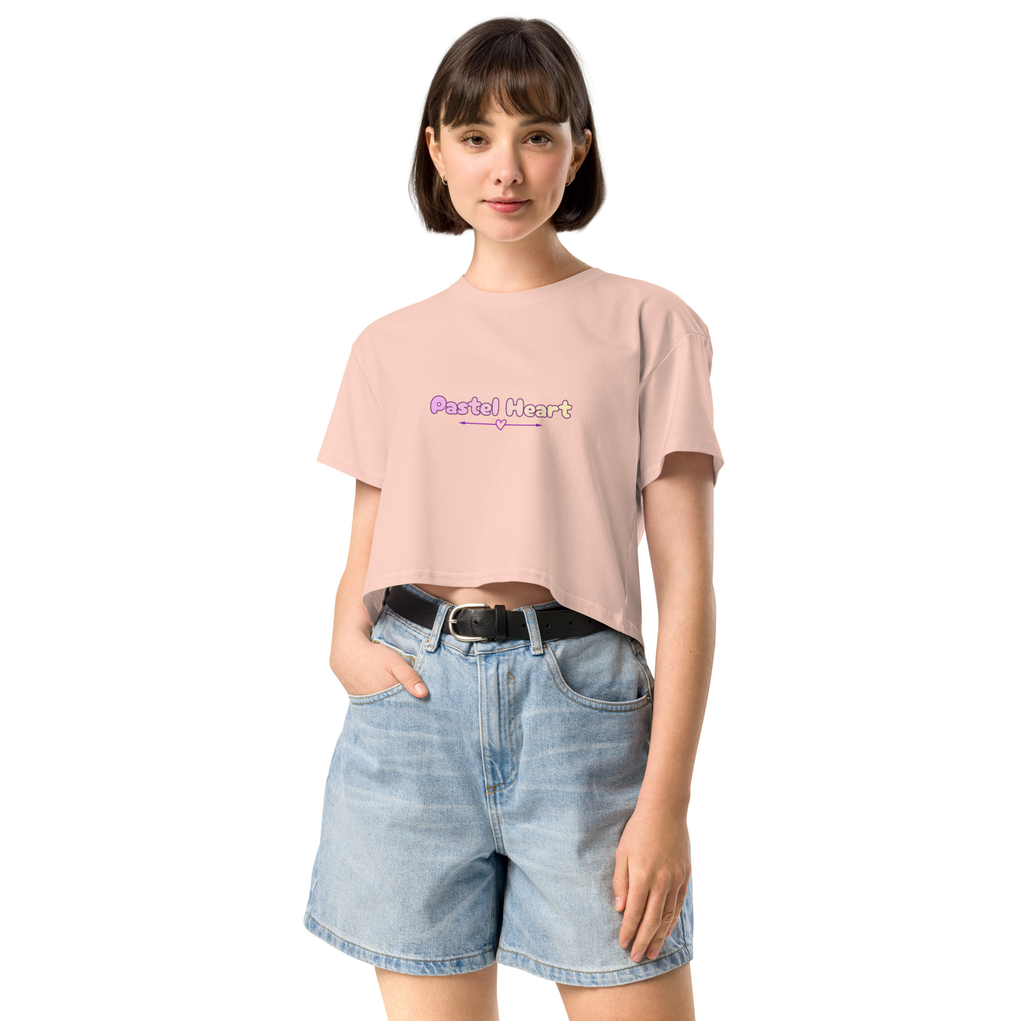 Pastel Heart Crop Top
