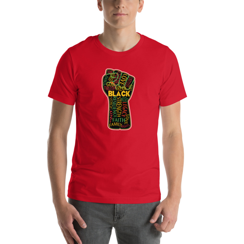 Red Empowerment Graphic T-Shirt