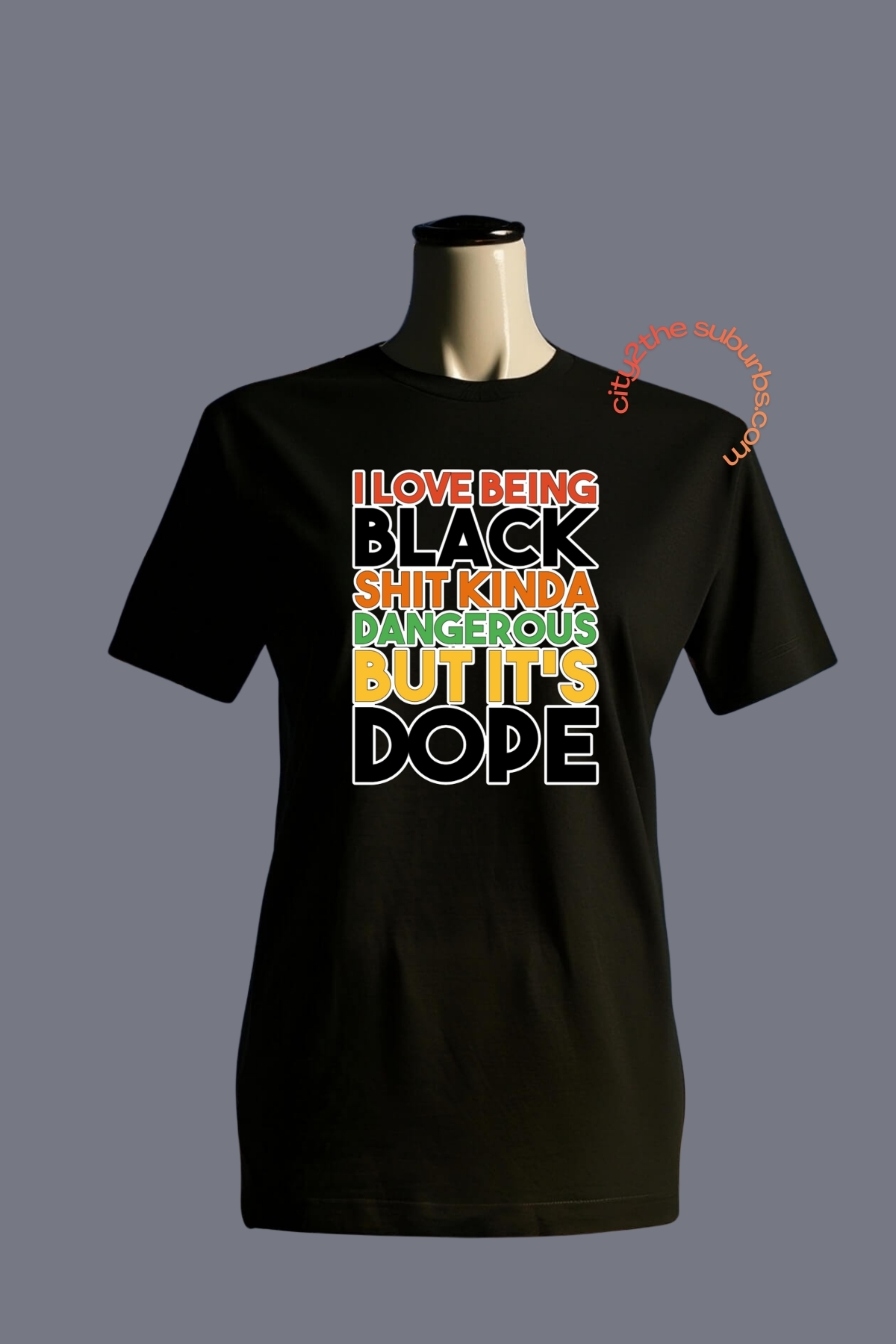 I Love Being Black Statement T-Shirt