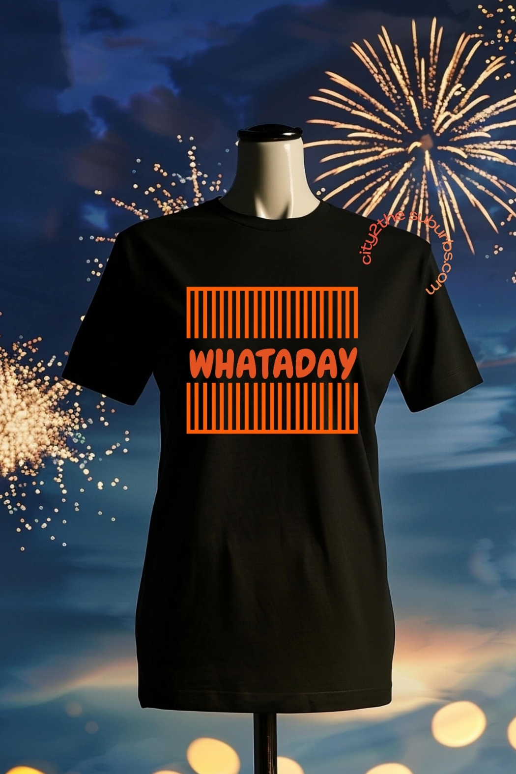 WHAT-A-DAY Graphic T-Shirt