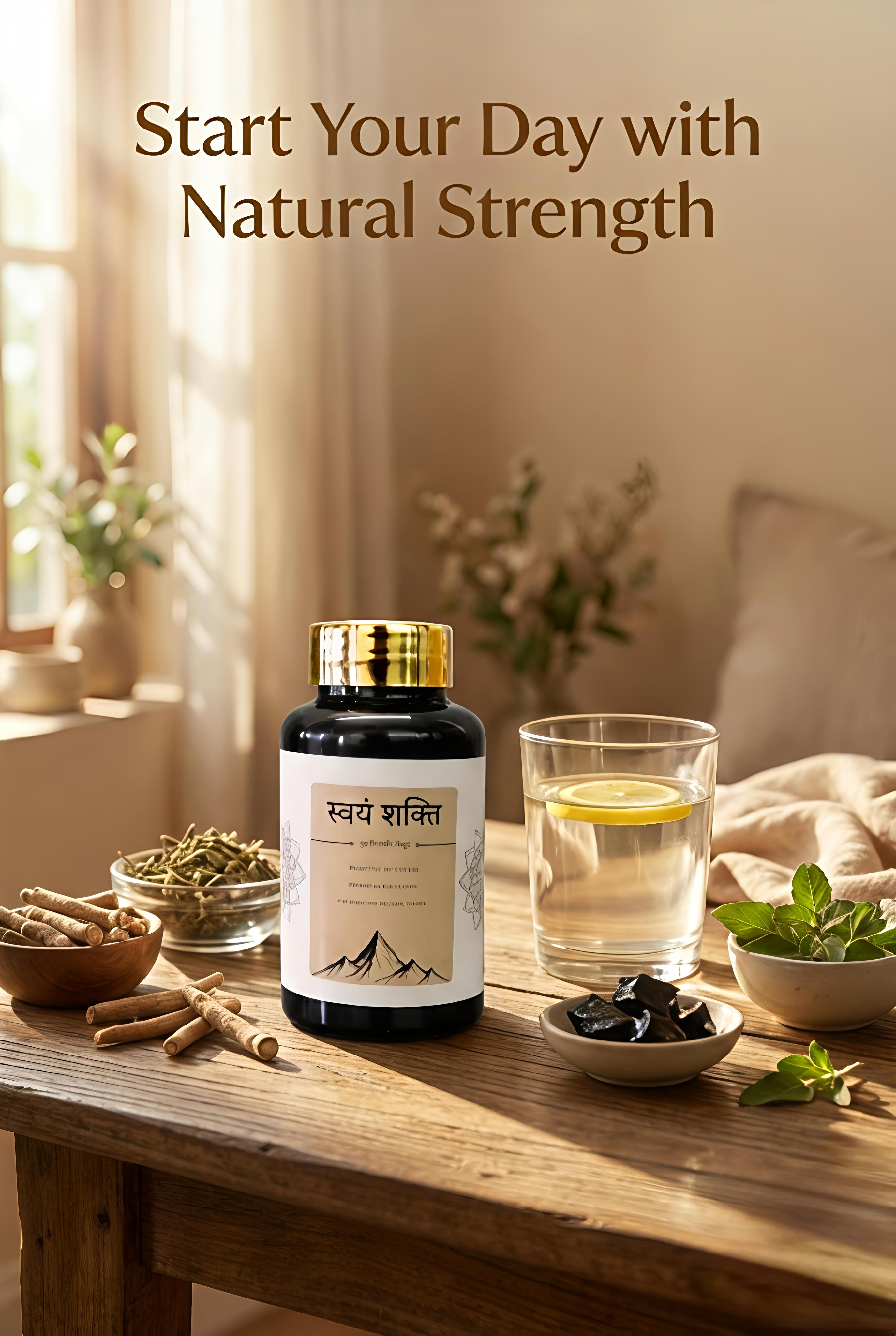 Swayamshakti Pure Shilajit Capsules (30 Capsules)