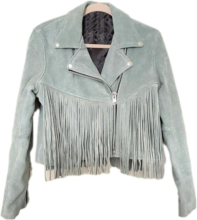 WESTERN SUEDE FRINGE JACKET