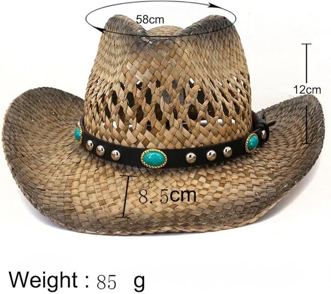 BOHEMIAN COWBOY HAT STRAP STRAP WESTERN HAT