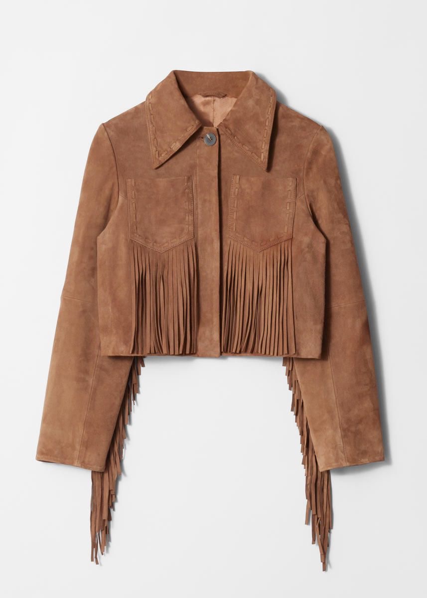 Fringe Suede Jacket