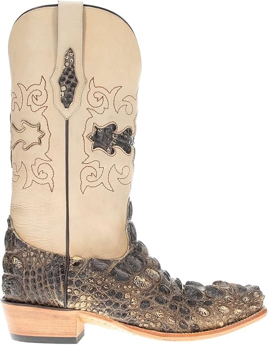 SQUARE TOE NATURAL FINISH