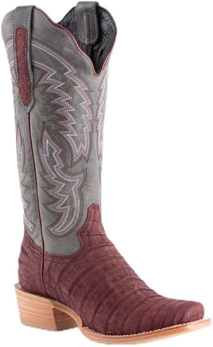 R WOMEN’S CAIMAN BELLY COWGIRL BOOT
