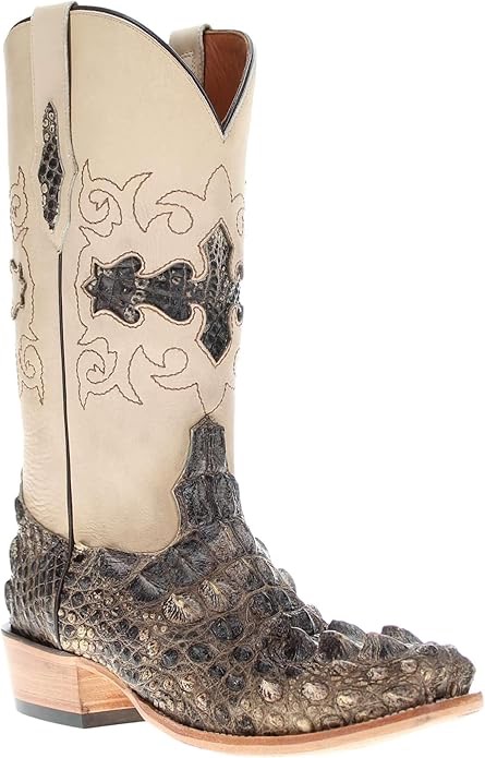 SQUARE TOE NATURAL FINISH