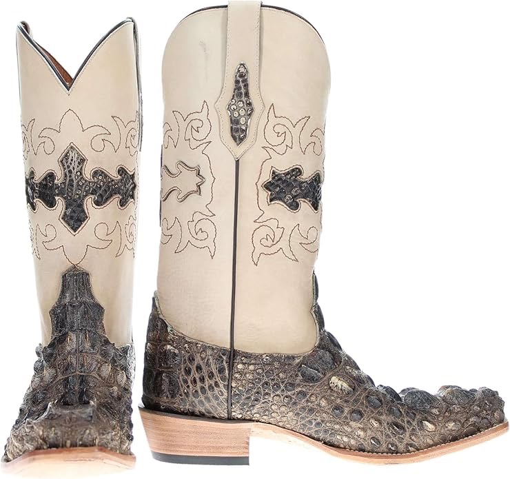 SQUARE TOE NATURAL FINISH