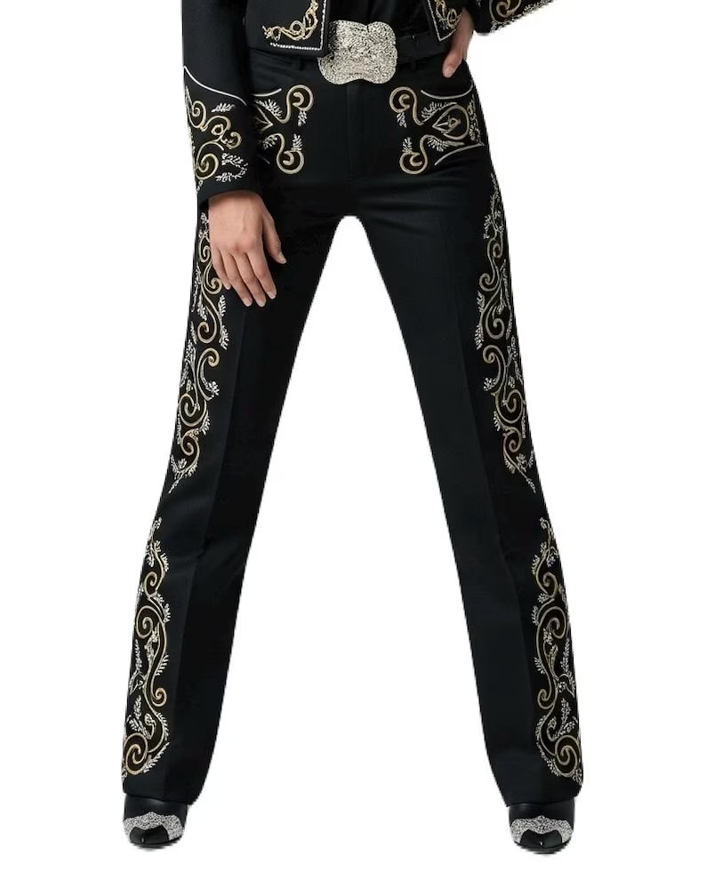 BLACK ROSE WESTERN SUIT
